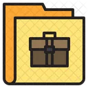 Bussiness Bag Folder Icon
