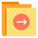 Right Arrow Folder Icon