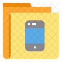 Mobile Smartphone Folder Icon