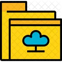 Folder Cloud File Icon