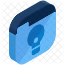 Folder Lightbulb Creative Icon
