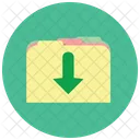Move Folder Down Icon