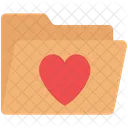 Folder Affection Romantic Icon