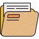 Full Folder Inbox Icon