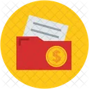 Folder Financial Documents Icon