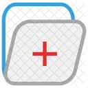 Folder Open Medical Icon