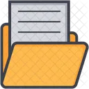 Folder Data Storage Icon