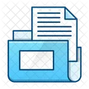 Folder Data Business Icon