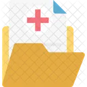 Folder Medical Folder Hospital Documents Icon