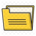 Document Folder Storage Icon
