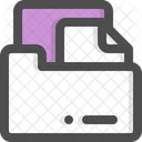Folder Storage Data Storage Icon