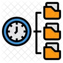 Folder Clock Time Icon