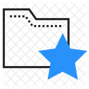 Folder Star Data Icon