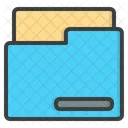 Folder Storage Data Storage Icon