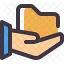 Share Hand Archive Icon