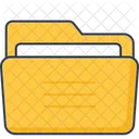 Folder File Data Storage Icon