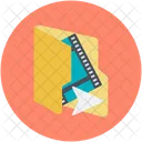 Folder Collection Movie Icon