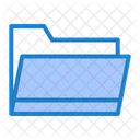 Folder Open Data Icon