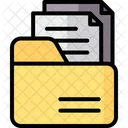 Folder Portable Document Format Filing Cabinet Icon