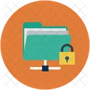 Folder Connection Lock Icon