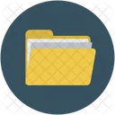 Folder Collection Data Icon