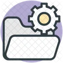 Folder With Gear Icon