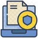 Folder File Shield Icon