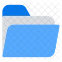 Folder Open Multimedia Icon
