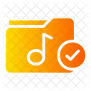 Folder File Music Icon