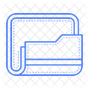 폴더 교육 학습 아이콘