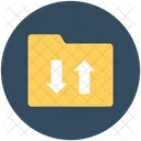 Folder Sharing Transferring Icon