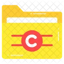 Folder File Copyright Icon