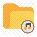 Folder Music Audio Icon