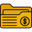 Folder Dollar Money Icon