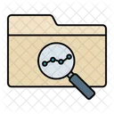Folder Data Analytics Analysis Icon