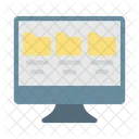 Folder Monitor Data Icon