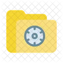 Folder Lock Data Icon