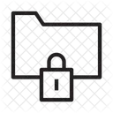 Folder Lock Private Icon