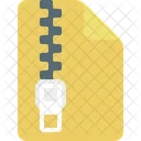 Folder Zipper File Icon