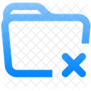 Folder X Digital Icon