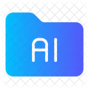 Folder Machine Learning Automaton Icon