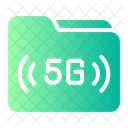5 G Folder Storage Icon