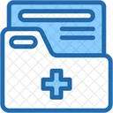 Folder Medical Prescription Health Report Icon