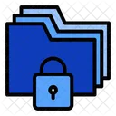 Folder Protection Padlock Icon