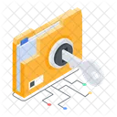 Folder Key Folder Access Data Access Icon