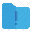 Folder Alert Icon
