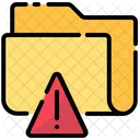 Folder alert  Icon