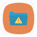 Folder Alert Warning Icon