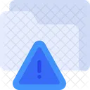 Folder Alert Icon