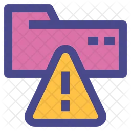 Folder Alert  Icon